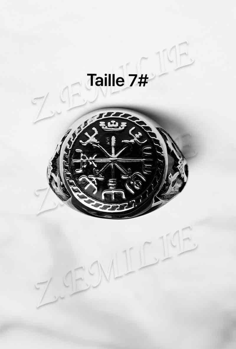 Großhändler Z. Emilie - Wikinger-Stahlring Großhändler Z. Emilie - Wikinger-Stahlring