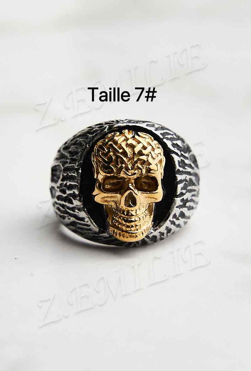 Wholesaler Z. Emilie - Skull steel ring