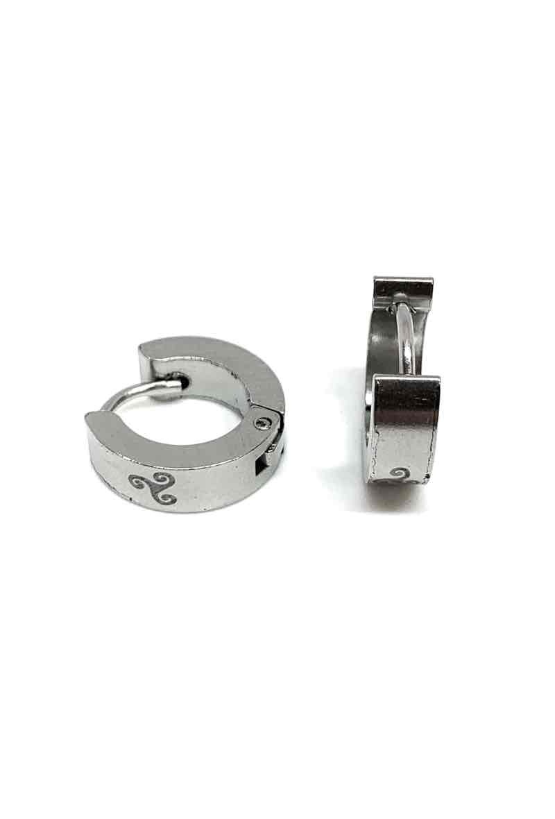 Wholesaler Z. Emilie - Triskell steel earring