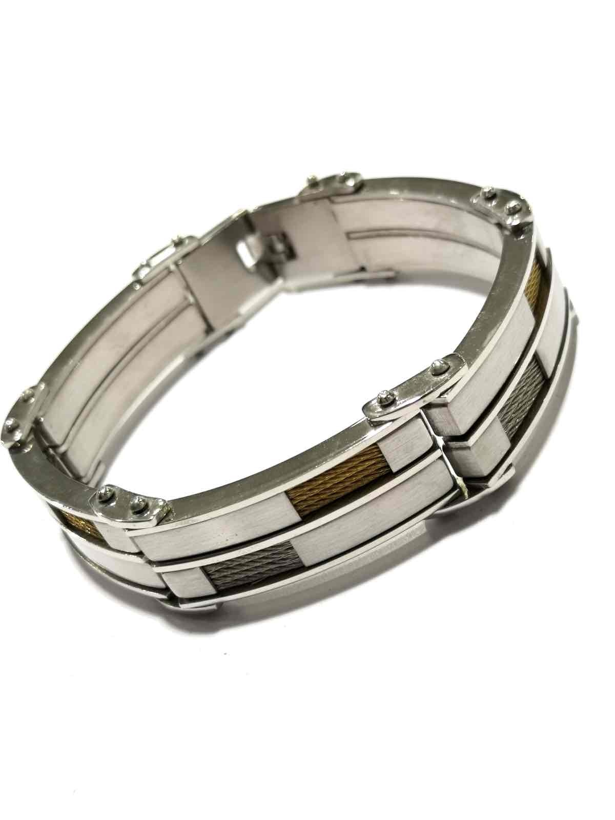 Grossiste Z. Emilie - Bracelet acier câble