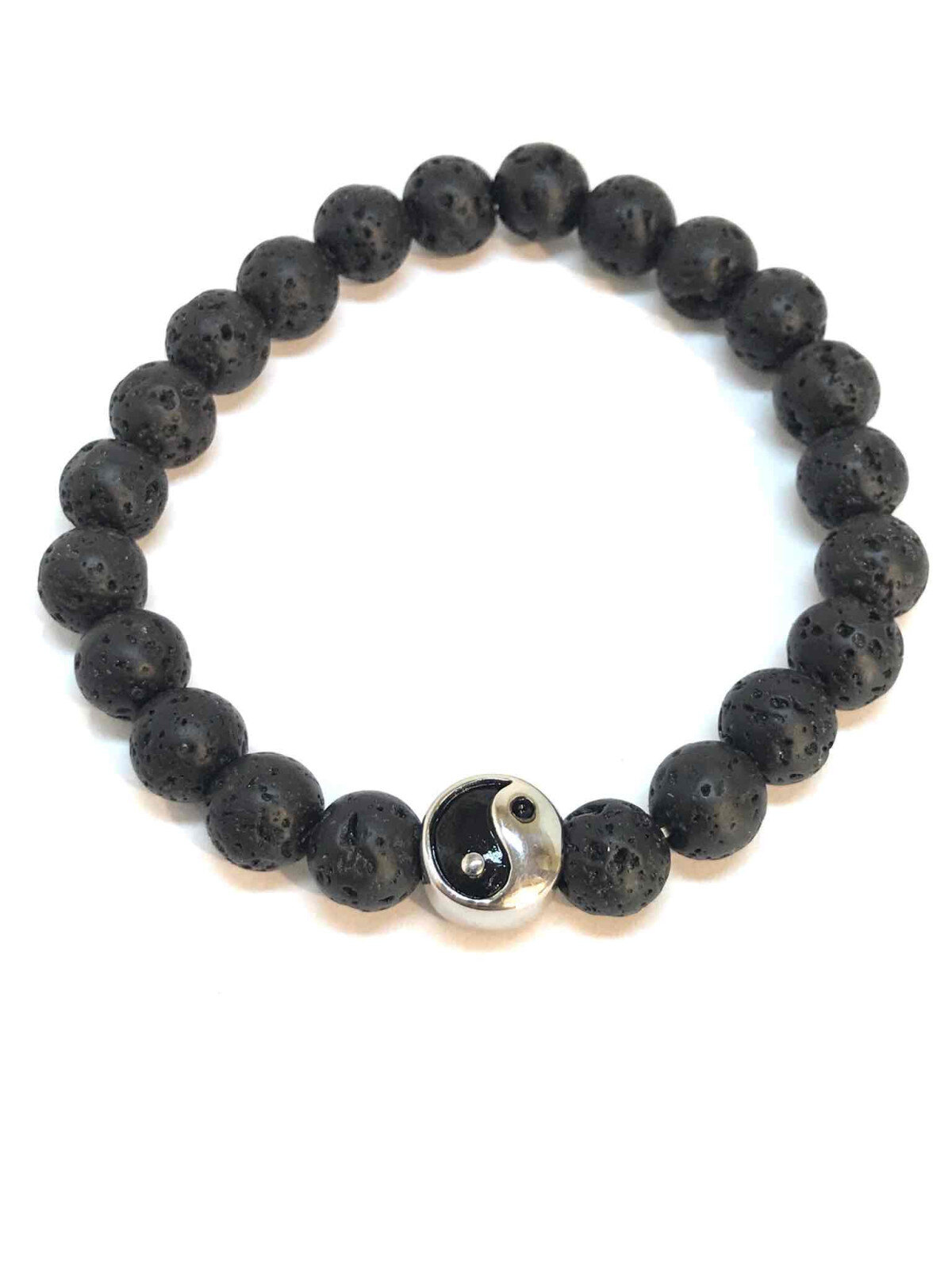 Grossiste Z. Emilie - Bracelet pierre yinyang