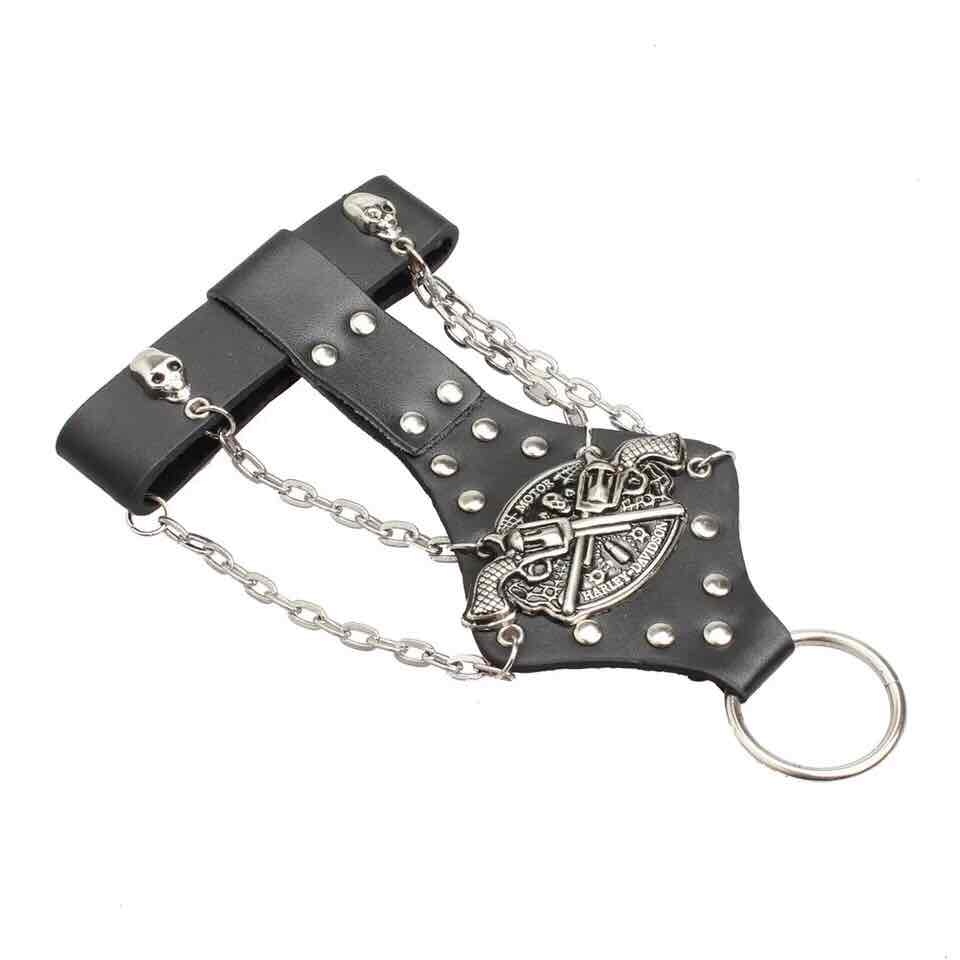 Wholesaler Z. Emilie - Gun punk leather bracelet