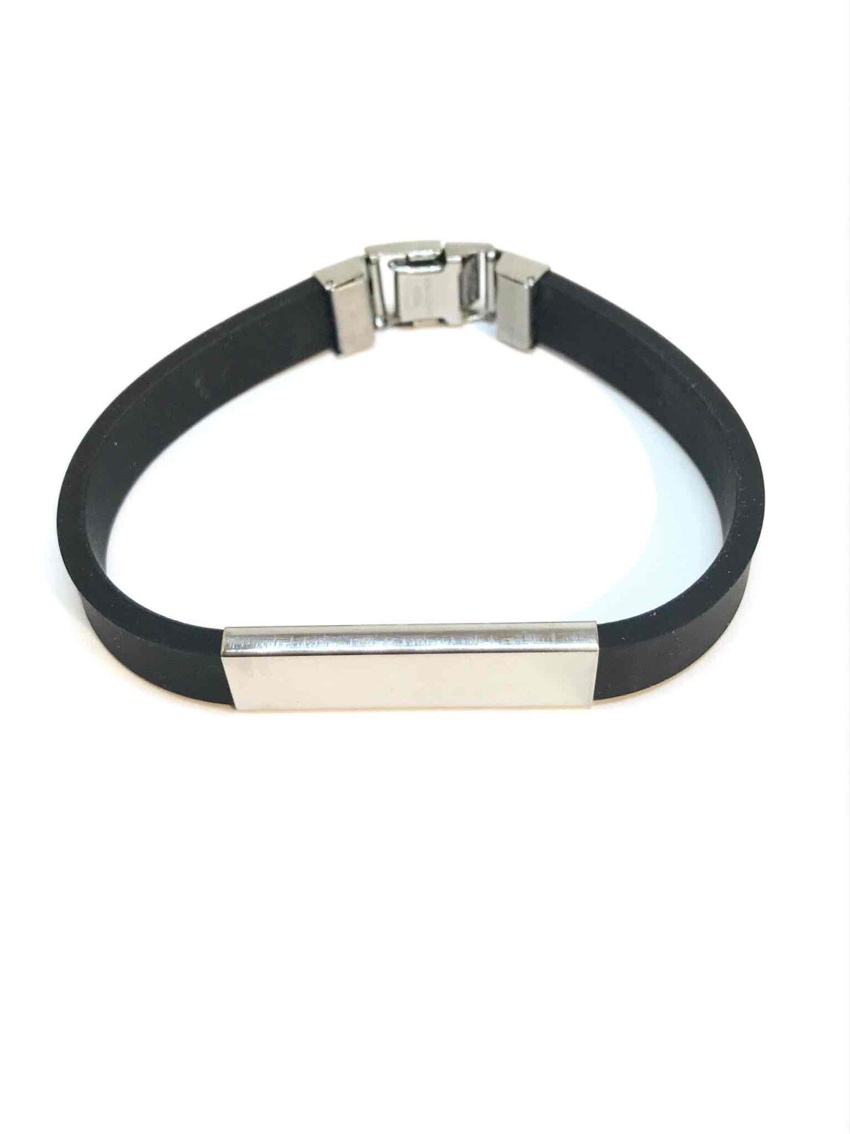 Wholesaler Z. Emilie - Rubber steel bracelet to engrave