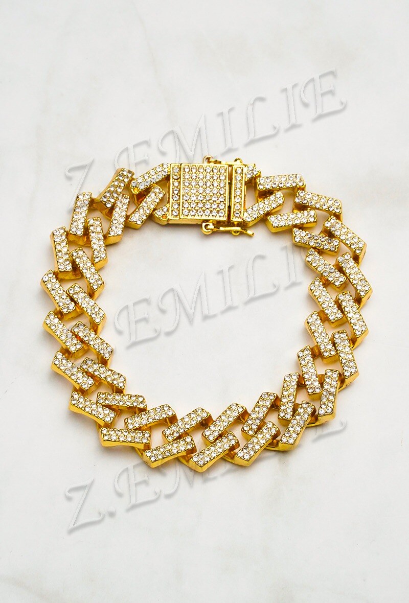 Großhändler Z. Emilie - Strass-Kubanisches Armband