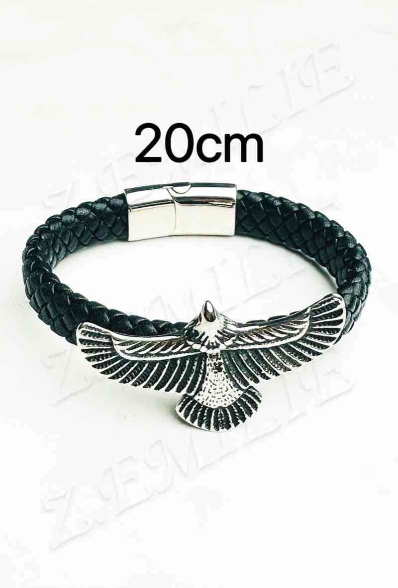 Großhändler Z. Emilie - Adler Lederarmband