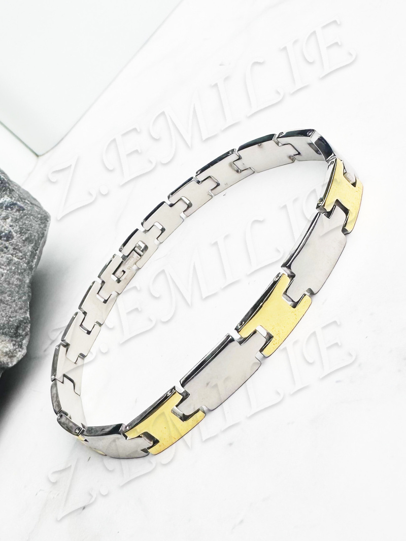 Grossiste Z. Emilie - Bracelet acier