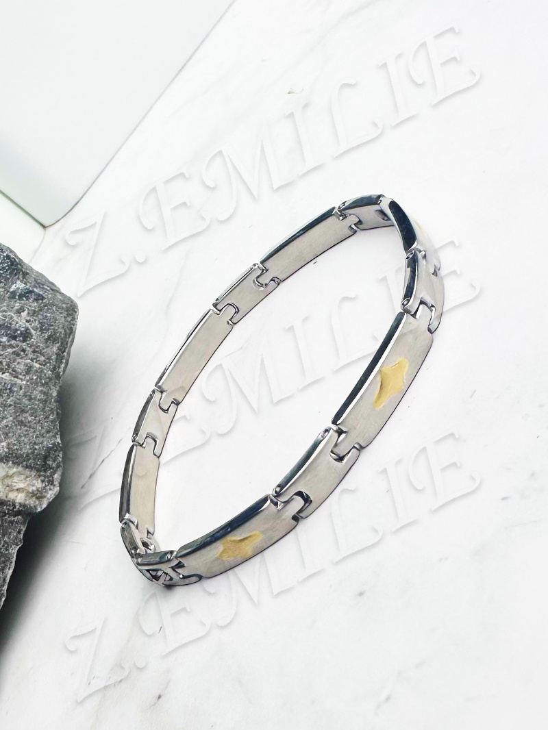 Grossiste Z. Emilie - Bracelet acier