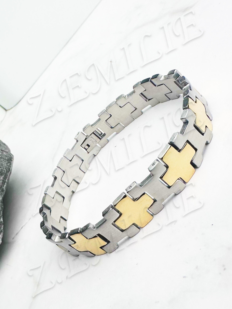 Grossiste Z. Emilie - Bracelet acier