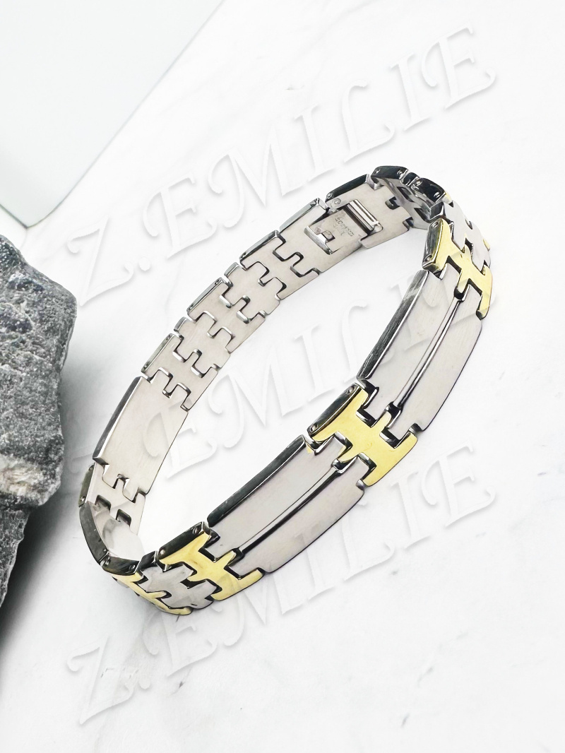 Grossiste Z. Emilie - Bracelet acier