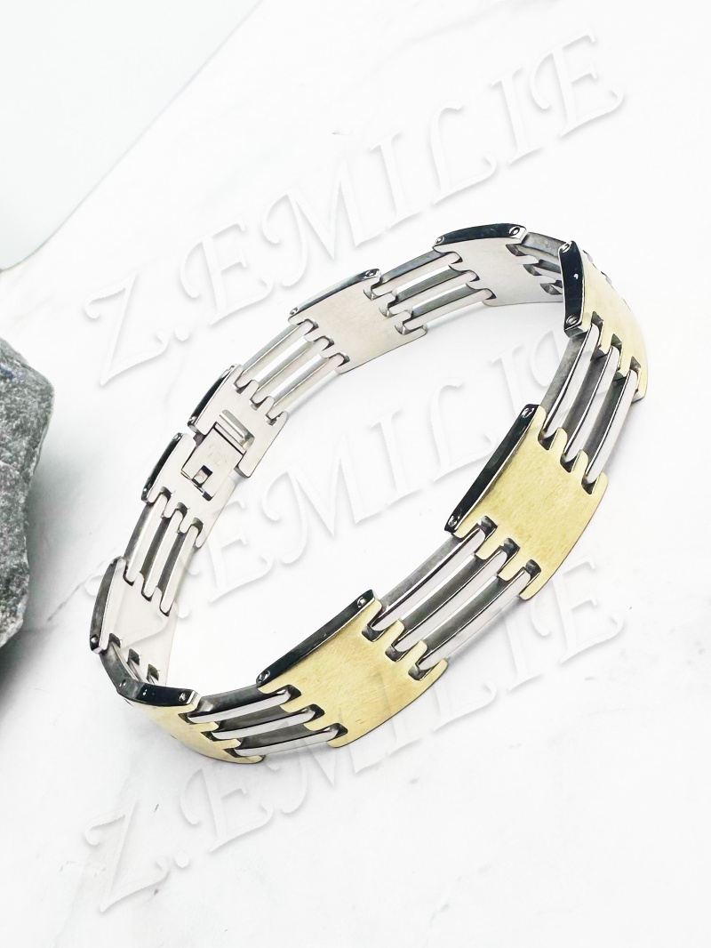 Grossiste Z. Emilie - Bracelet acier
