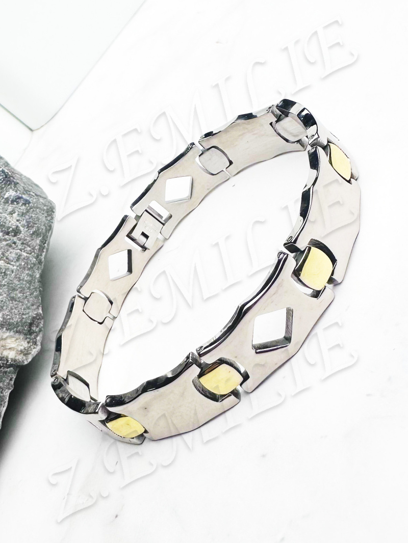 Grossiste Z. Emilie - Bracelet acier