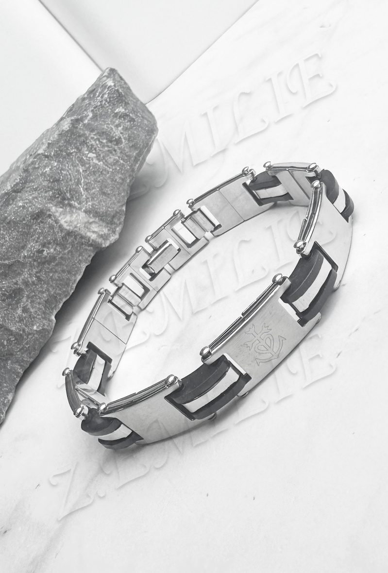 Mayorista Z. Emilie - Pulsera de acero