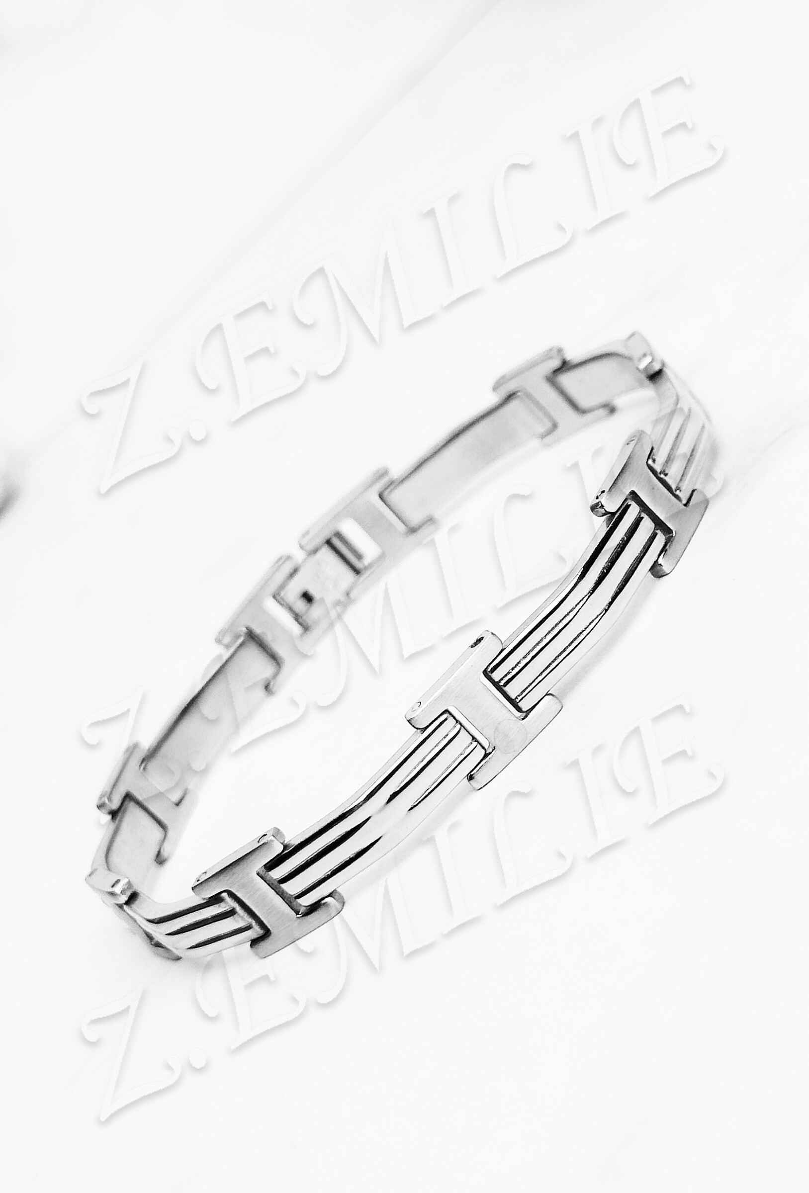 Grossiste Z. Emilie - Bracelet acier
