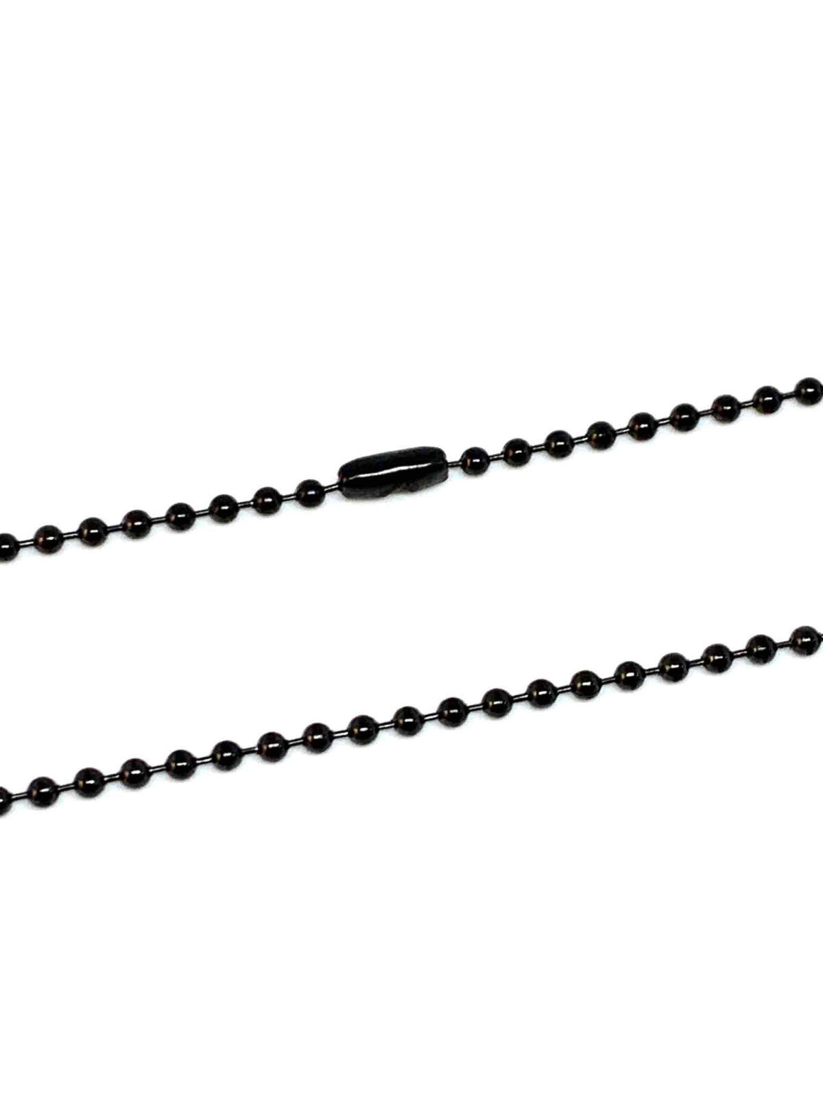 Grossiste Z. Emilie - Collier acier maille boule 2 mm