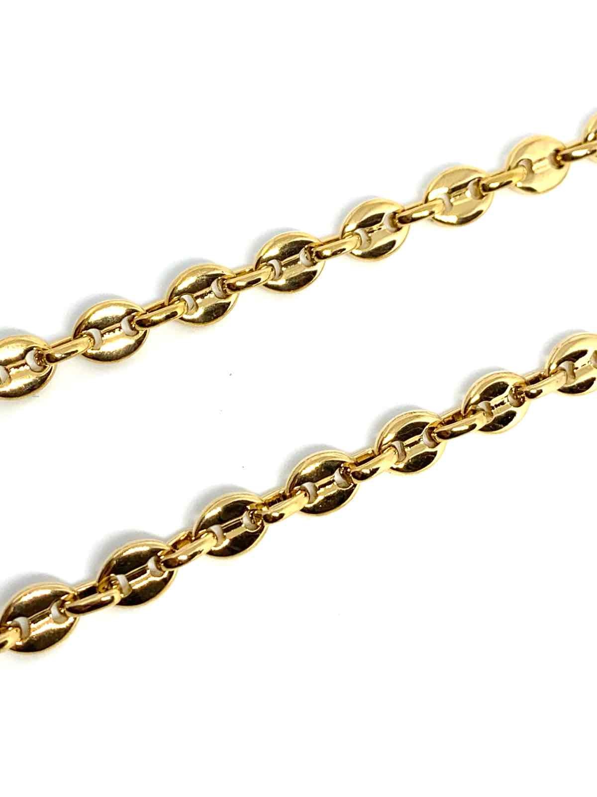 Grossiste Z. Emilie - Collier acier grain de café 5mm