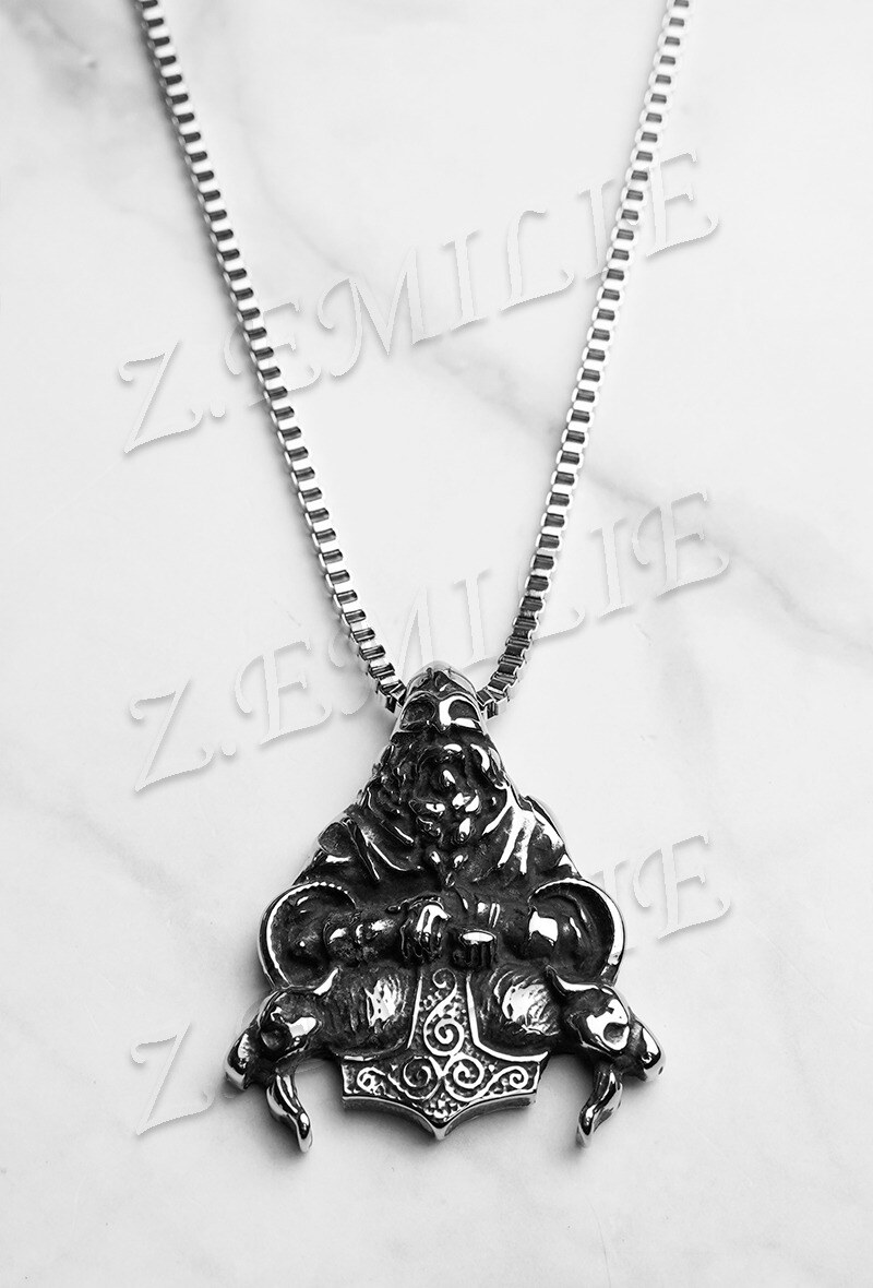 Wholesaler Z. Emilie - Viking steel necklace