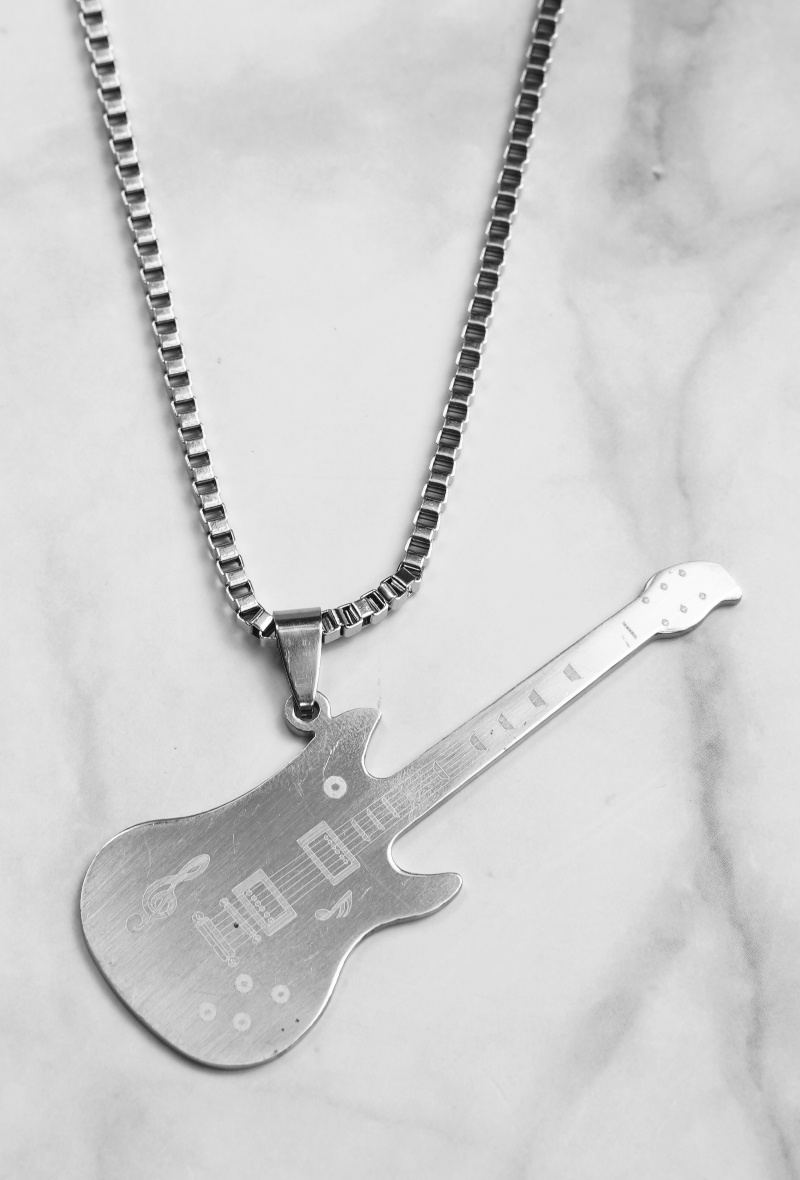 Großhändler Z. Emilie - Stahl-Gitarrenhalskette