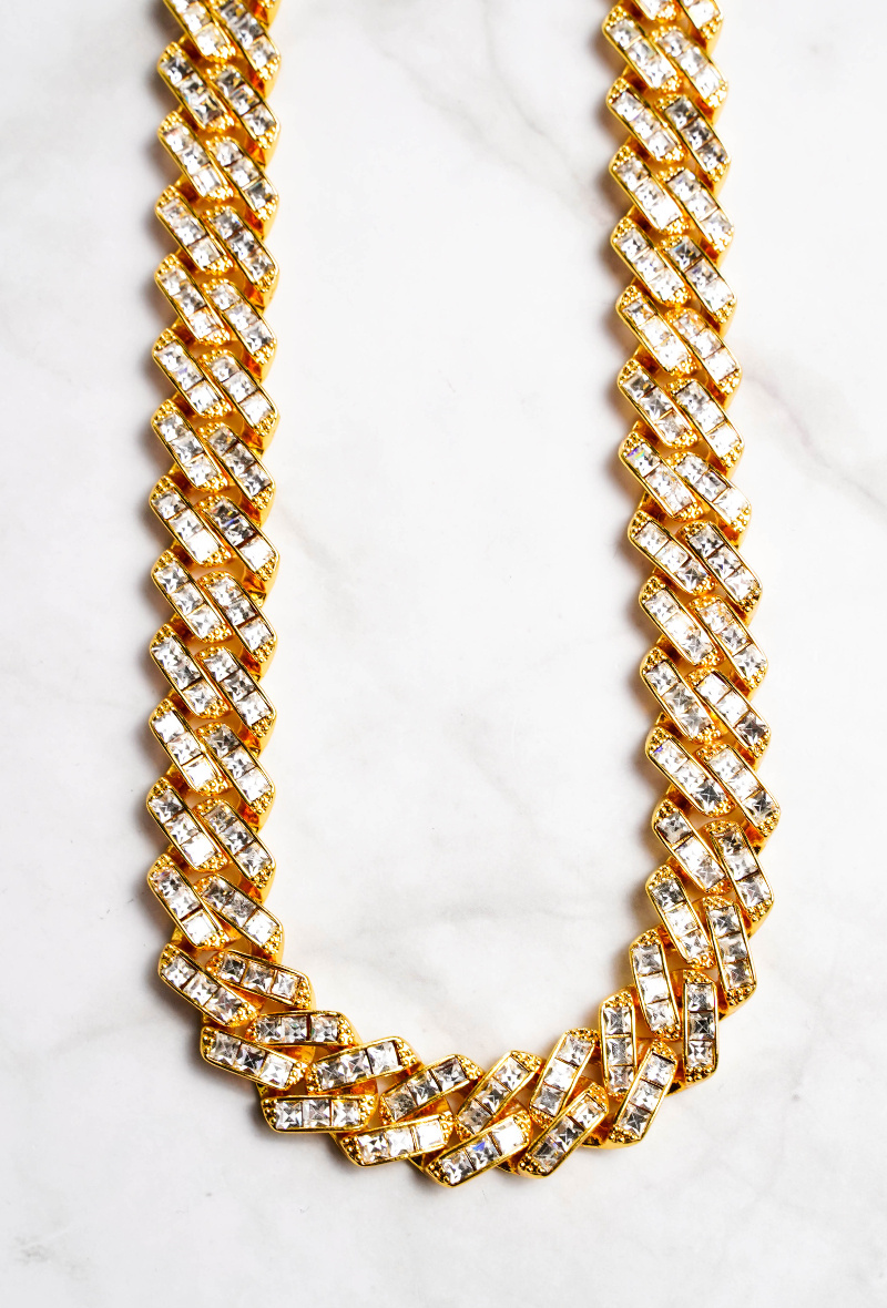 Grossiste Z. Emilie - Collier cubain strass