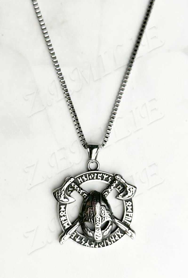 Mayorista Z. Emilie - Collar de acero vikingo