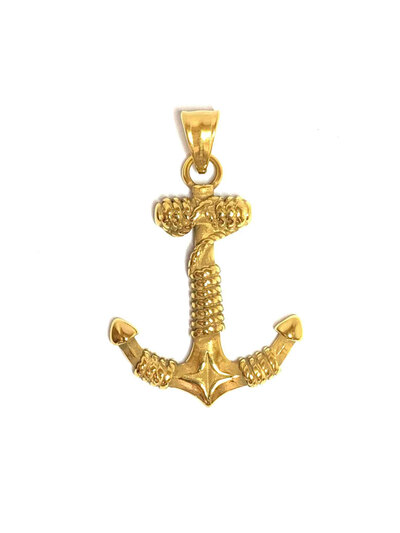 Grossiste Z. Emilie - Pendentif acier ancre marine Grossiste Z. Emilie - Pendentif acier ancre marine
