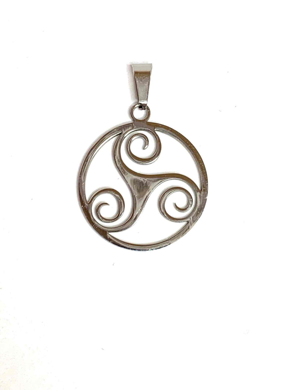 Grossiste Z. Emilie - Pendentif acier triskell