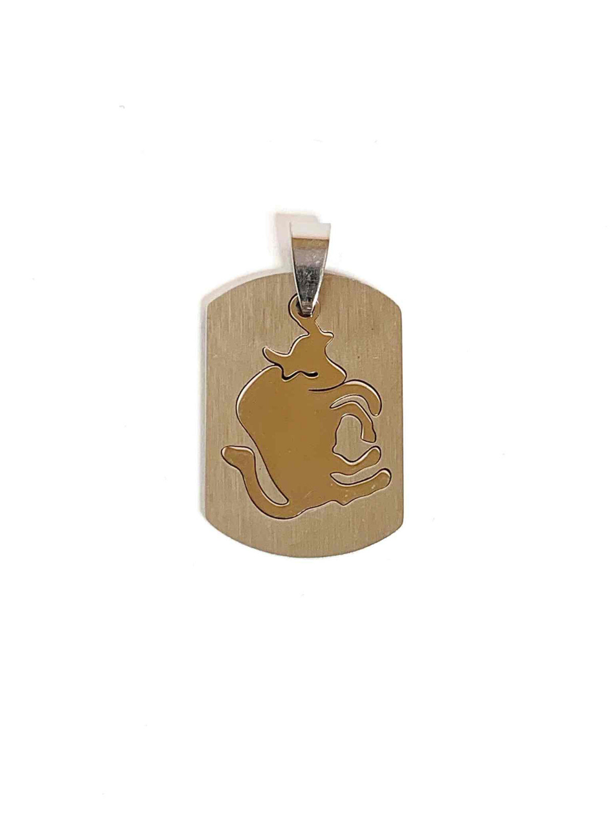 Grossiste Z. Emilie - Pendentif acier zodiaque Taureau