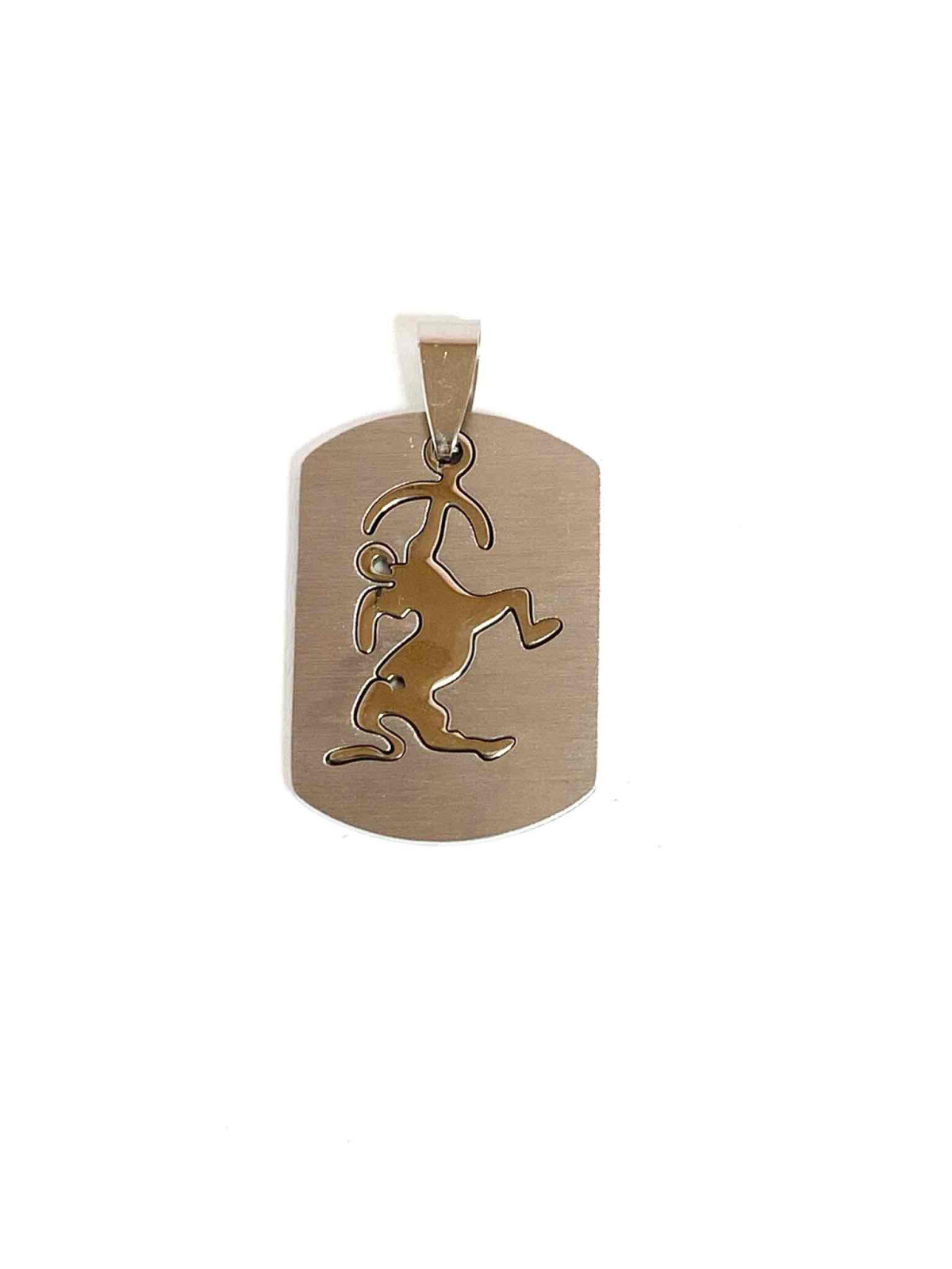 Grossiste Z. Emilie - Pendentif acier zodiaque Sagittaire