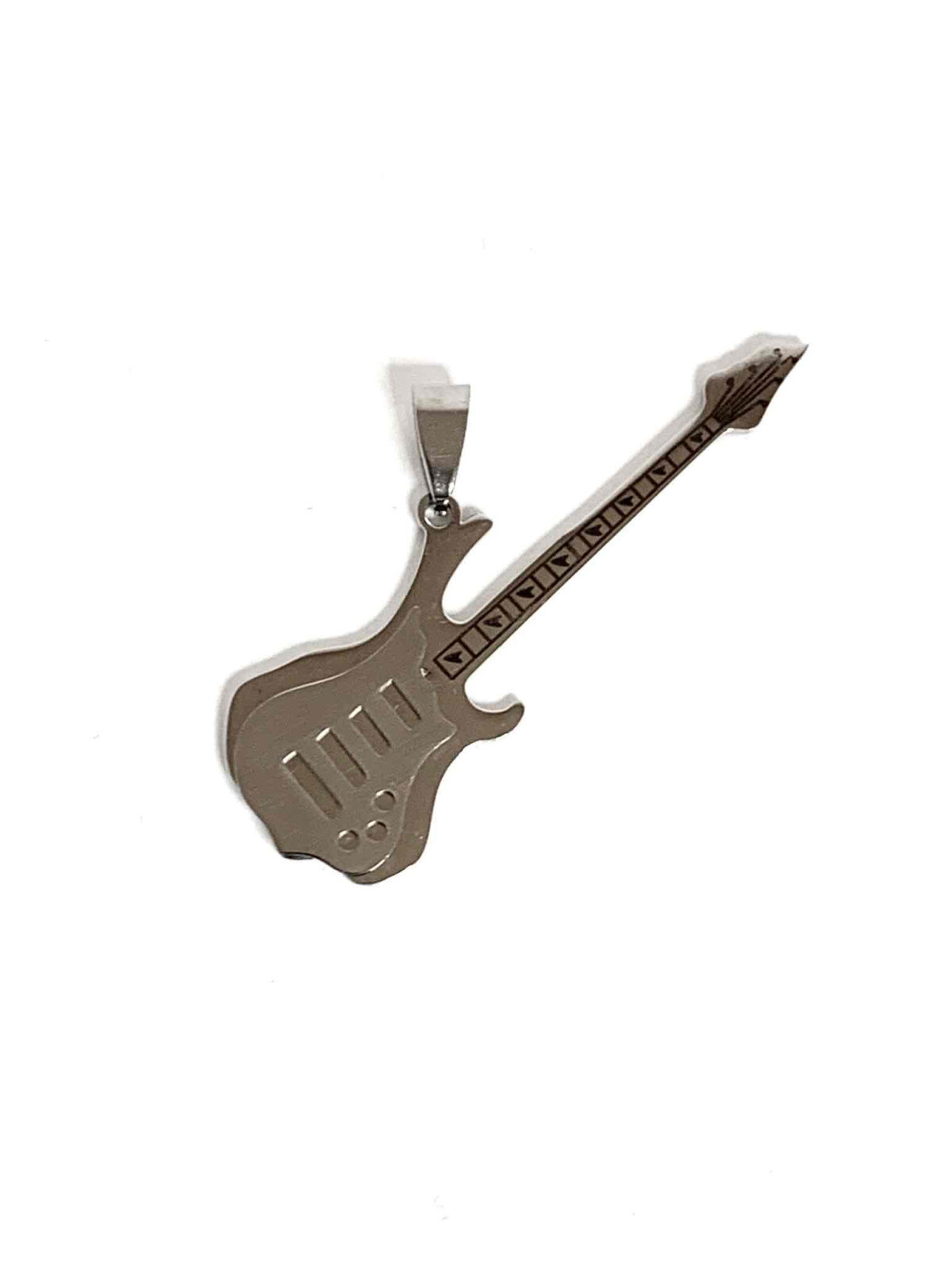 Grossiste Z. Emilie - Pendentif acier guitare