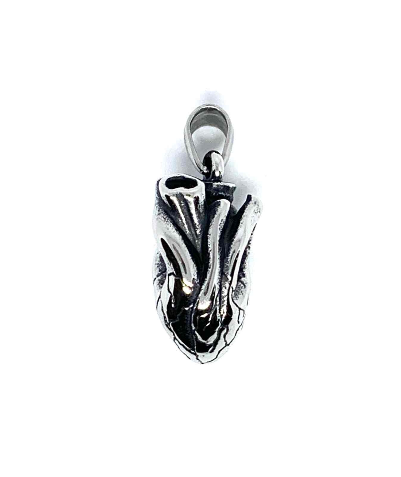 Grossiste Z. Emilie - Pendentif acier coeur