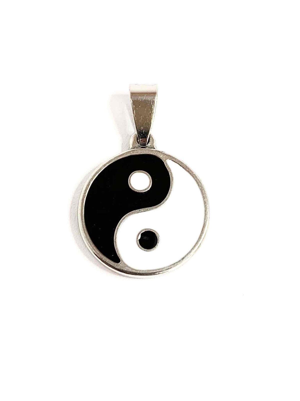 Mayorista Z. Emilie - Colgante de acero yin yang