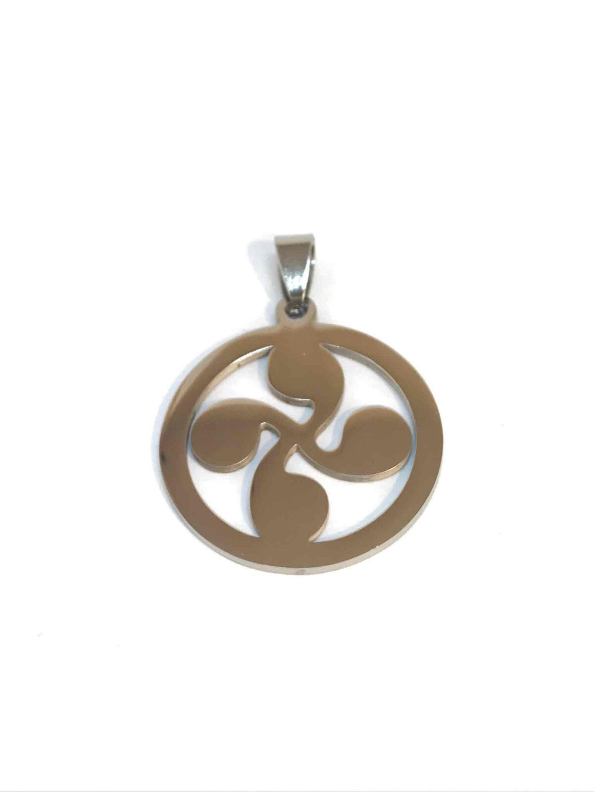 Wholesaler Z. Emilie - Basque cross steel pendant