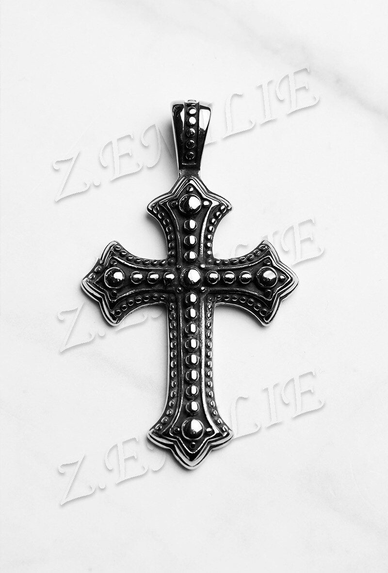 Grossiste Z. Emilie - Pendentif acier croix