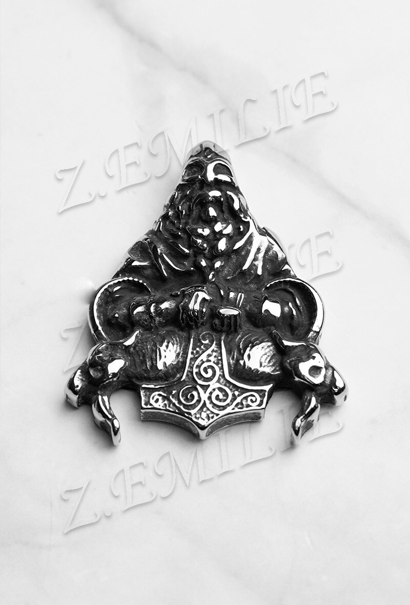 Wholesaler Z. Emilie - Viking steel pendant