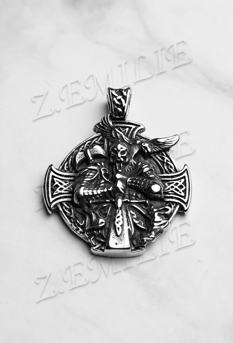 Wholesaler Z. Emilie - Viking steel pendant