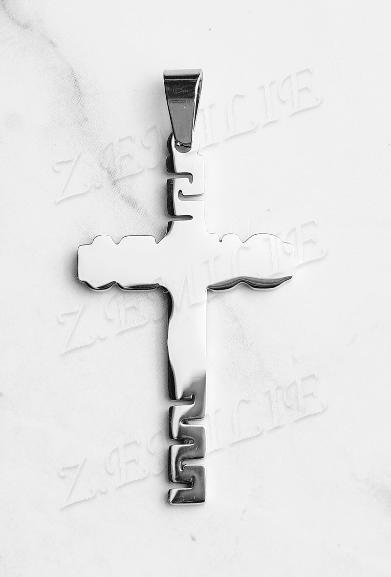 Grossiste Z. Emilie - Pendentif acier croix