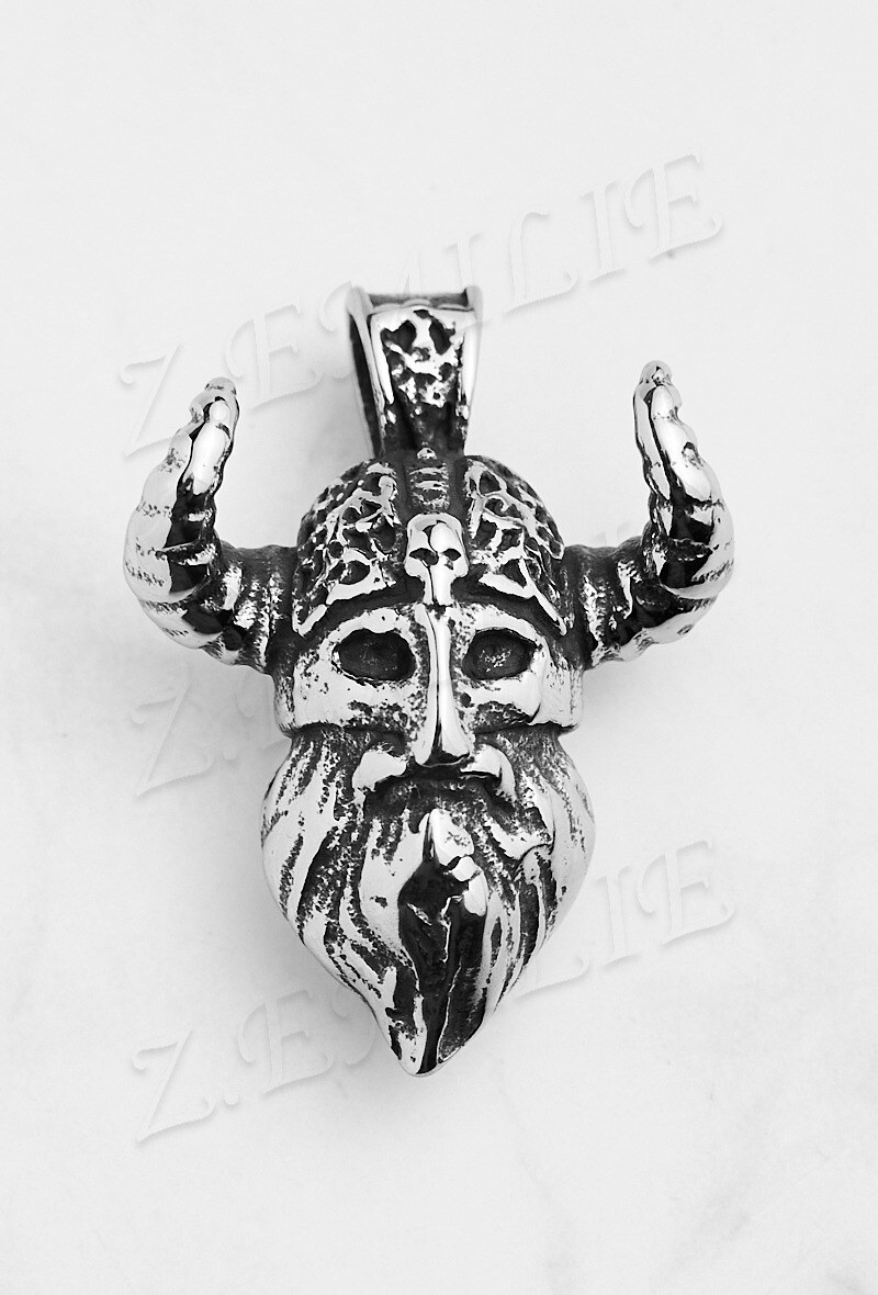 Grossiste Z. Emilie - Pendentif acier viking