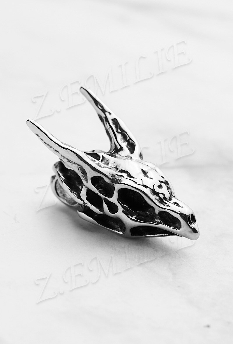 Grossiste Z. Emilie - Pendentif acier cerf viking