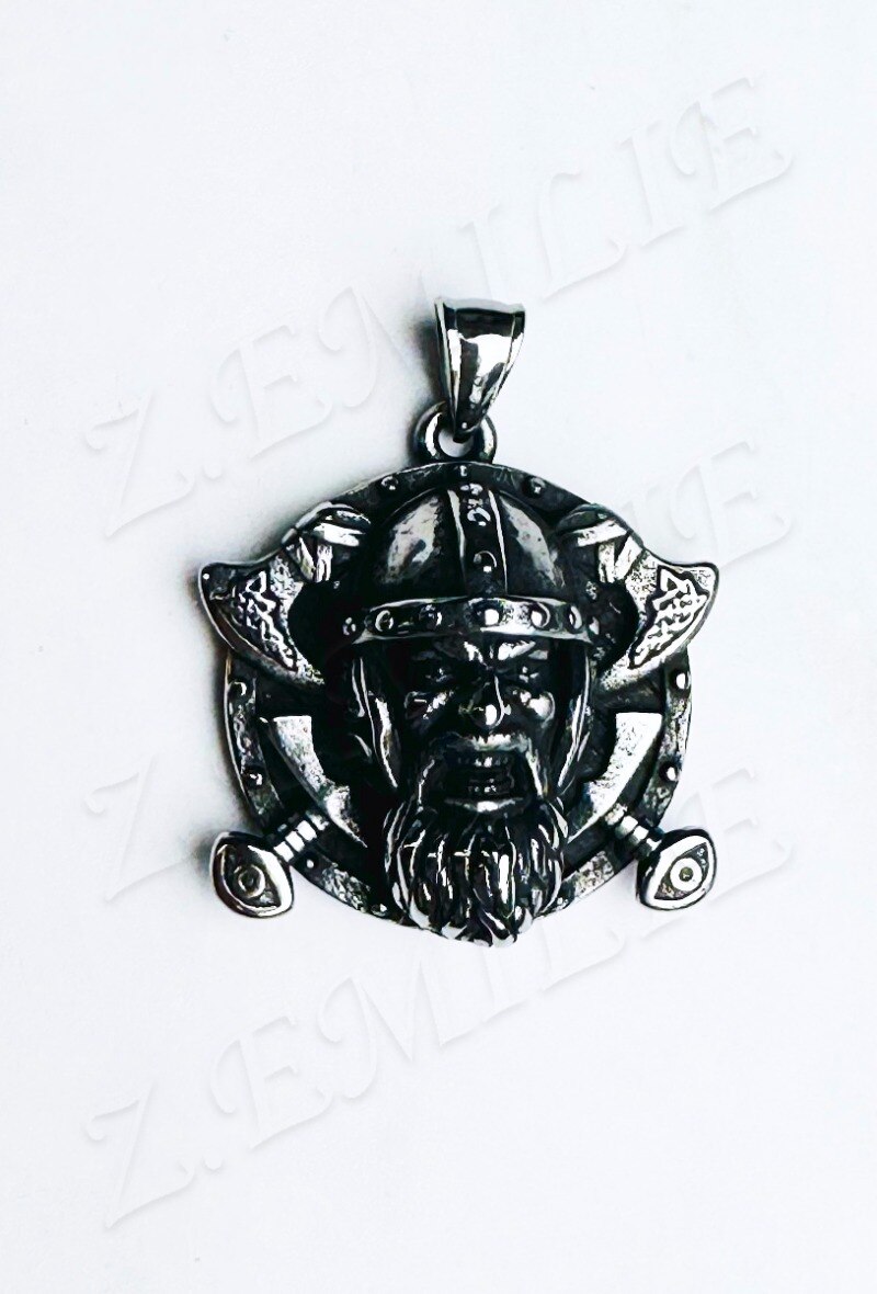 Grossiste Z. Emilie - Pendentif acier viking