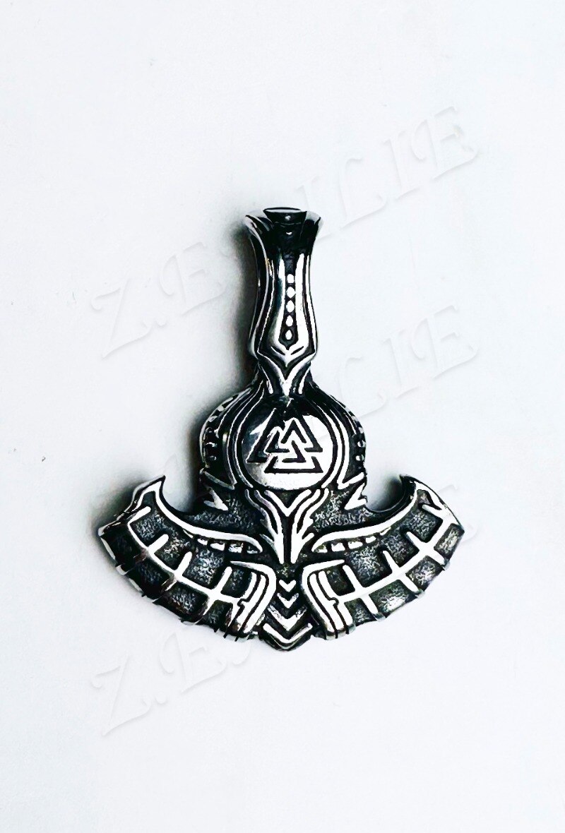 Grossiste Z. Emilie - Pendentif acier viking