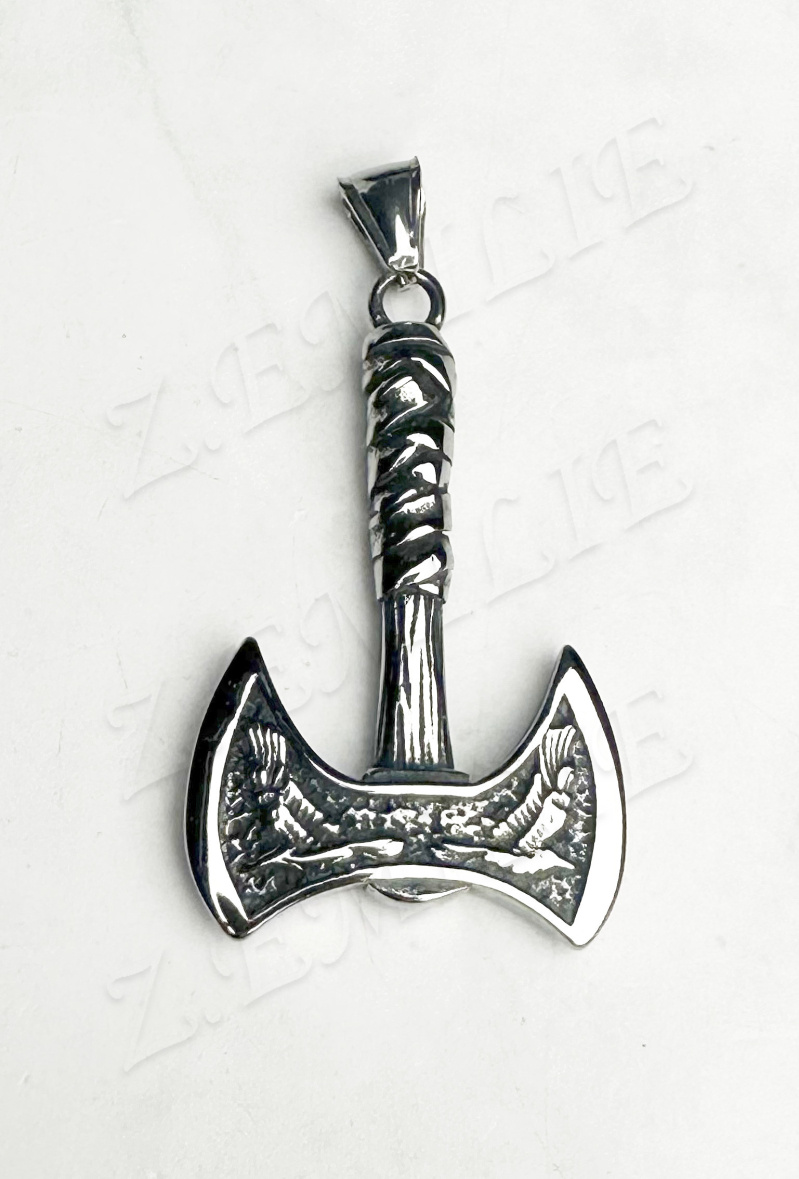 Grossiste Z. Emilie - Pendentif acier hache