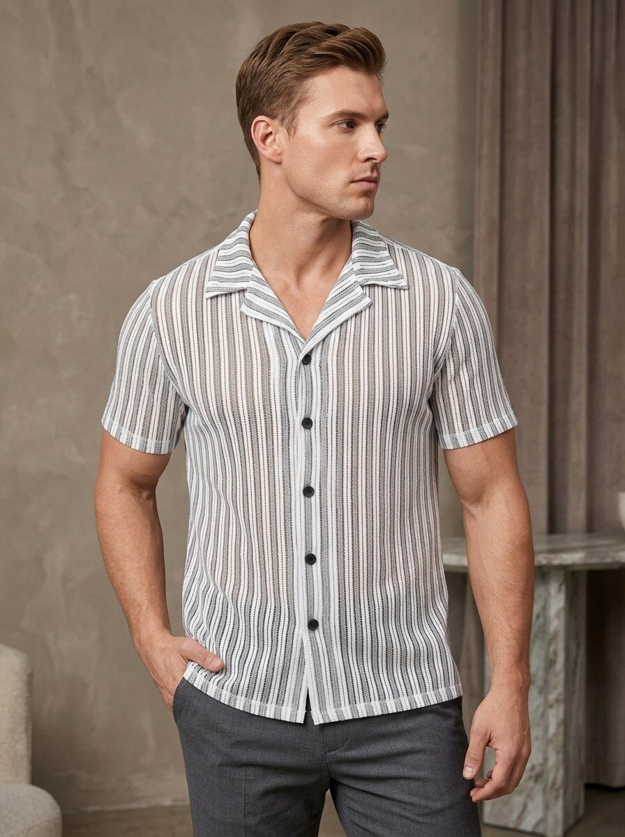 Wholesaler Zayne Paris - Men's Shirt KD1589