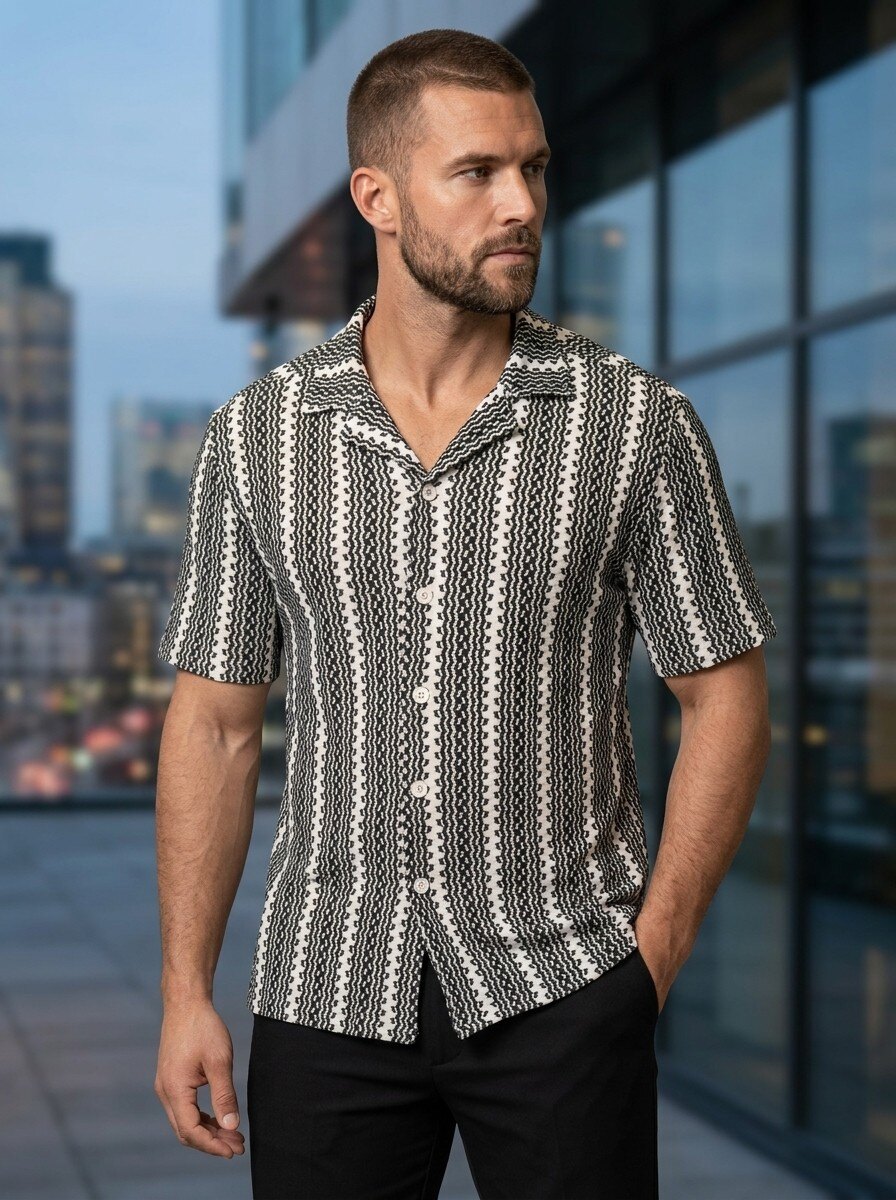 Wholesaler Zayne Paris - Men's Shirt TX1410