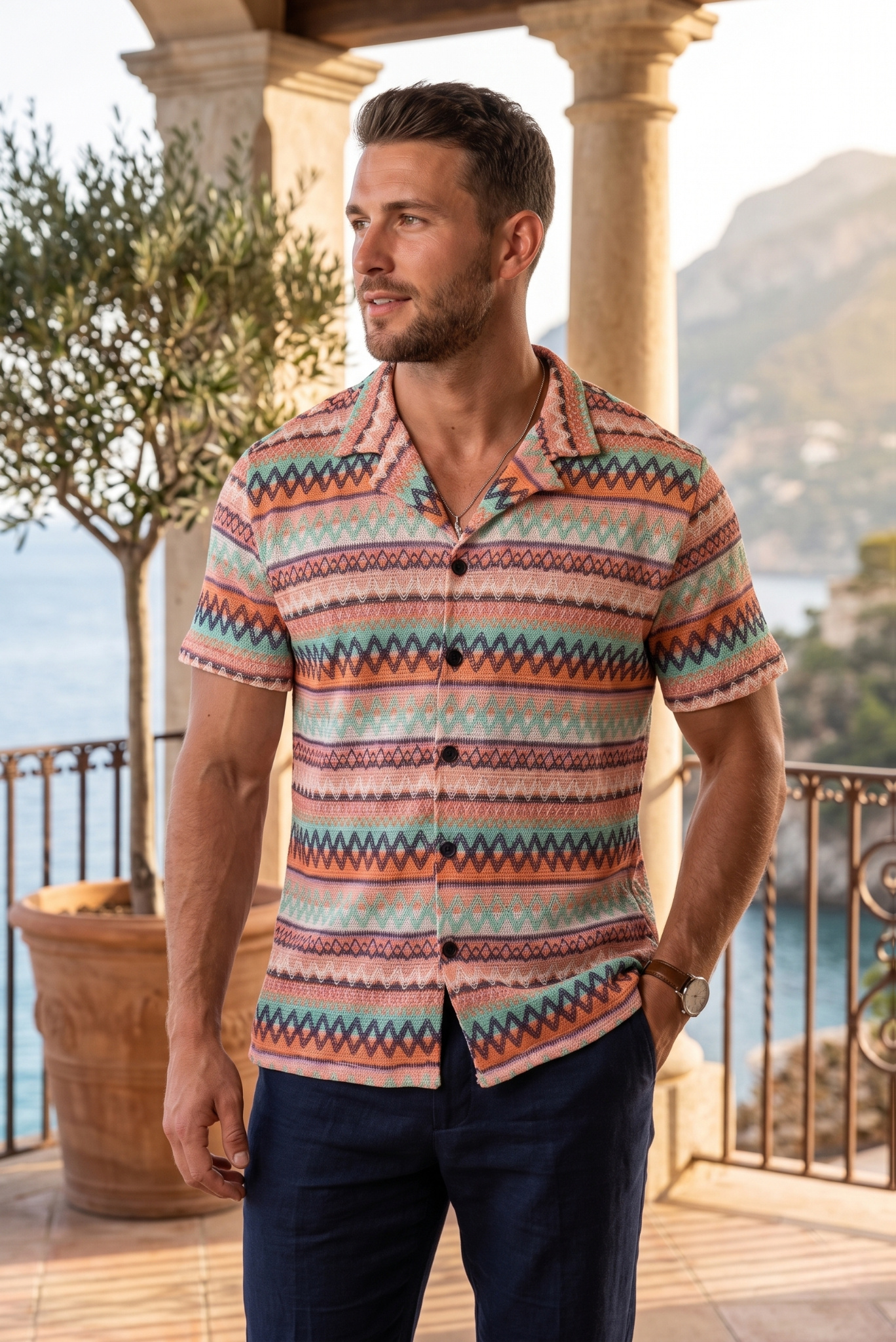 Grossista Zayne Paris - Camicia uomo KD1597