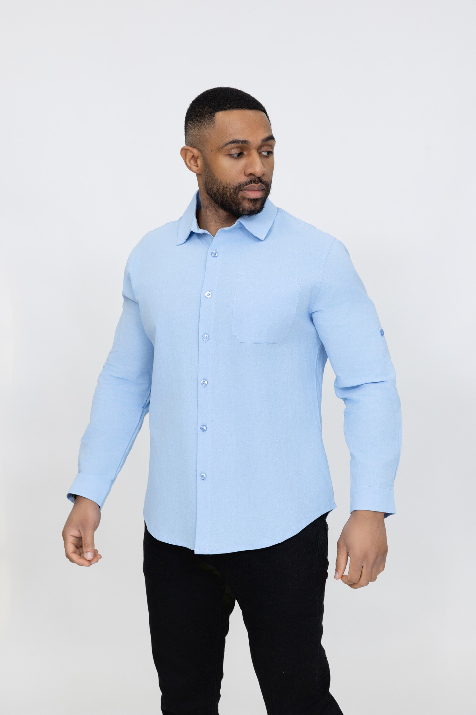 Wholesaler Zayne Paris - Men's shirt with turned sleeve