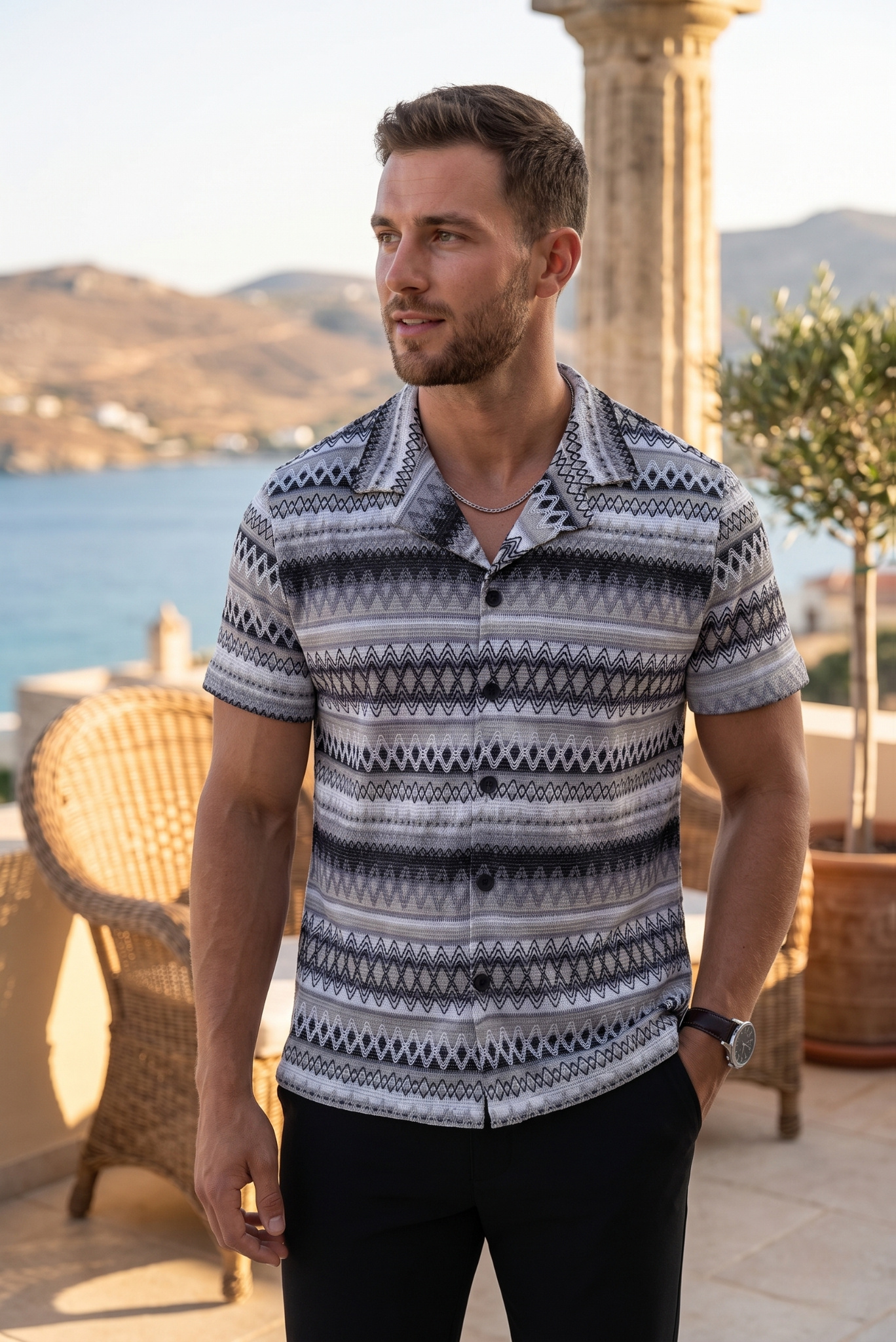 Wholesaler Zayne Paris - Men's Shirt KD1597