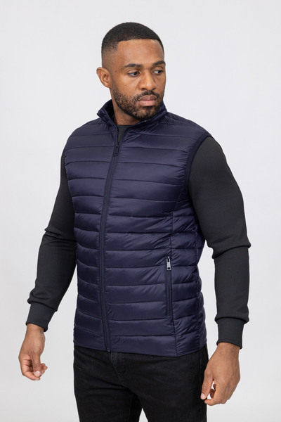 Grossista Zayne Paris - Gilet Imbottito Senza Maniche Uomo KD1080 Grossista Zayne Paris - Gilet Imbottito Senza Maniche Uomo KD1080