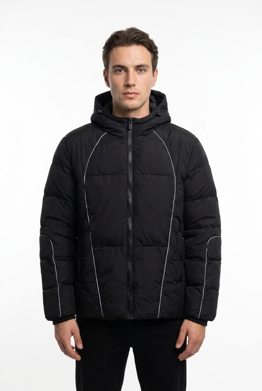 Großhändler Zayne Paris - Herren-Daunenjacke KD1740