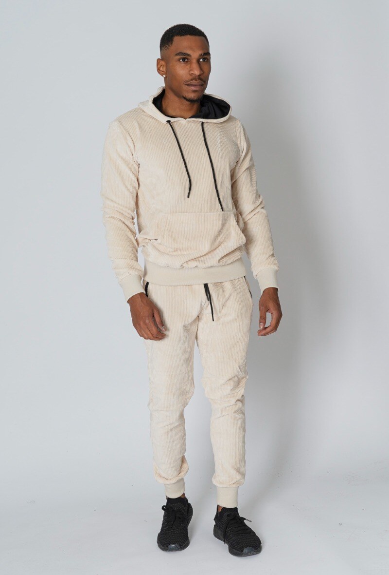 Großhändler Zayne Paris - Samt-Cord-Jogginghose