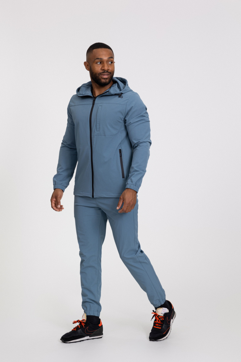 Grossiste Zayne Paris - Ensemble jogging avec poche sur la poitrine