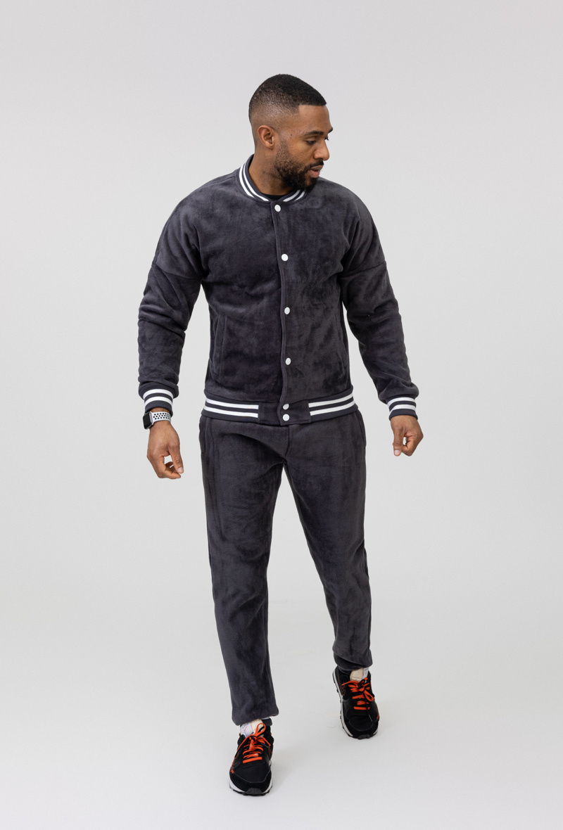 Grossiste Zayne Paris - Ensemble velours avec veste bouton